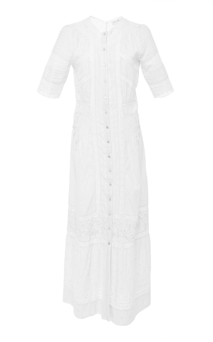 Loveshackfancy Victorian Button Up Maxi Dress