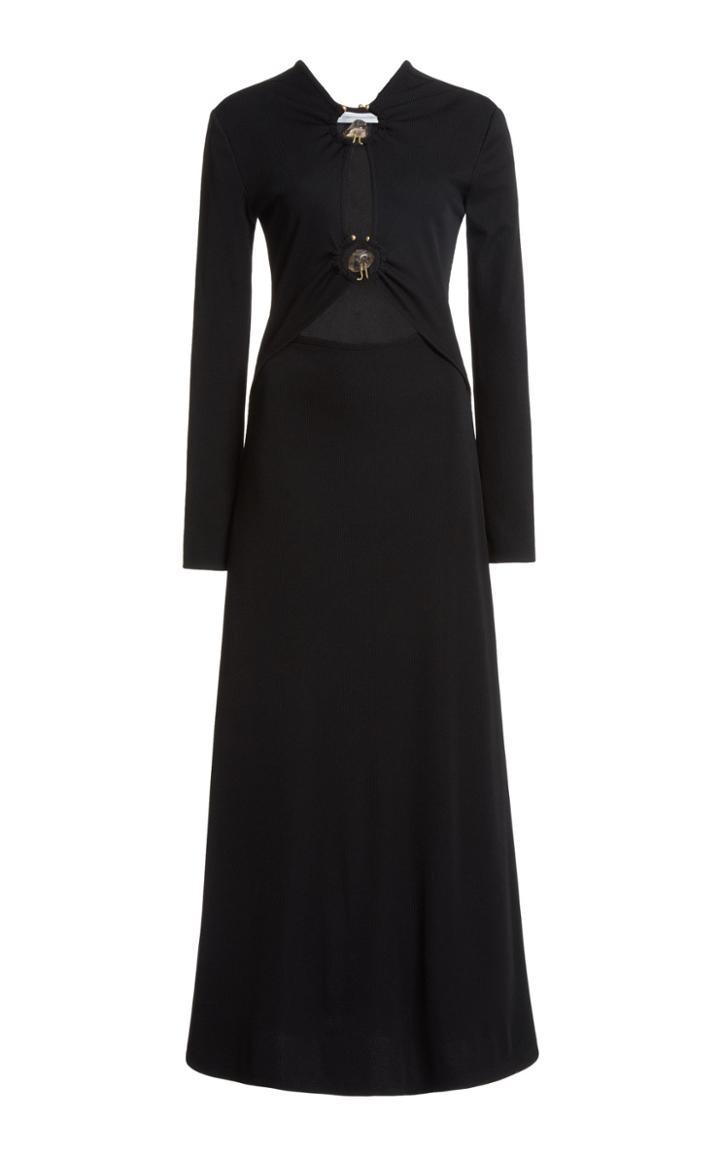Moda Operandi Christopher Esber Long Sleeve Quartz Orbit Dress