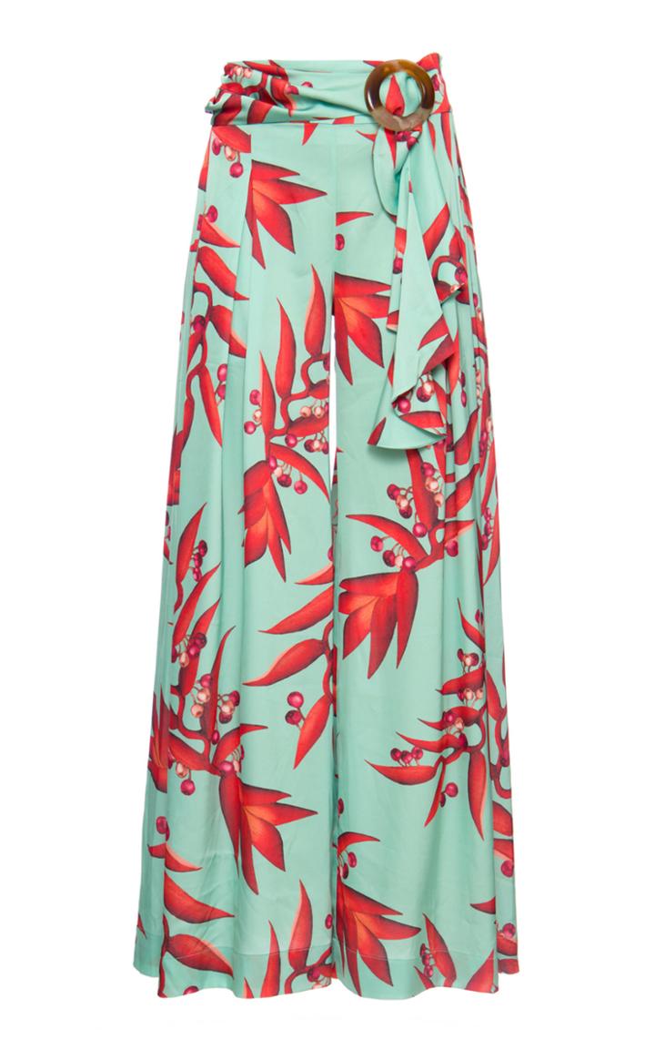Moda Operandi Patbo Belted Wide Leg Pant Size: 0