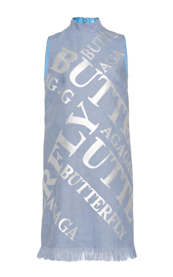 Andrew Gn Printed Mini Skirt