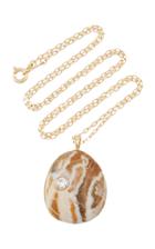 Cvc Stones Love Birds Necklace