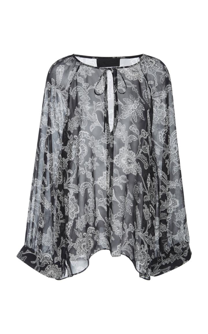 Nili Lotan Acadia Silk Blouse Size: Xs