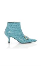Erdem Sienna Buckle Ankle Boots