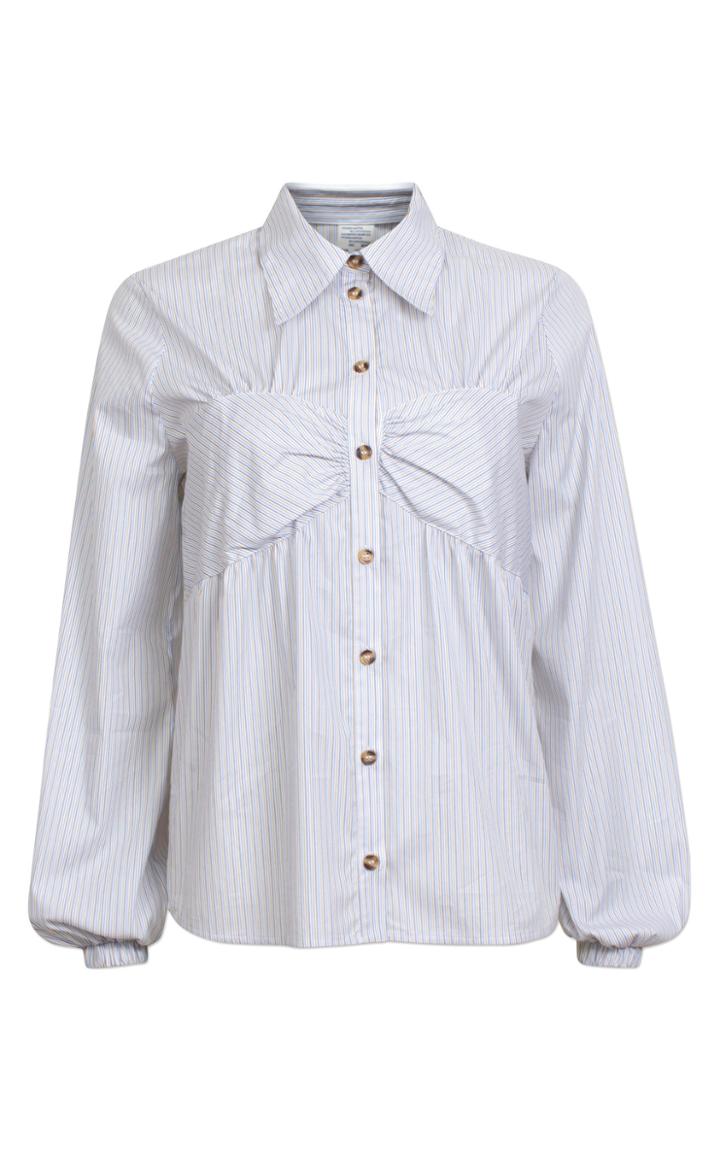 Baum Und Pferdgarten Melissa Striped Cotton-blend Shirt