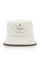 Prada Printed Linen Bucket Hat Size: S