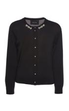 Simone Rocha Embellished Button Front Cardigan