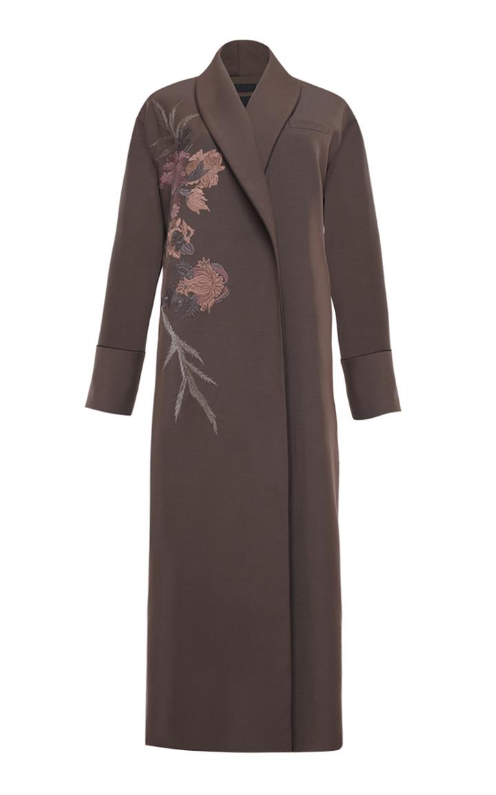 Lake Studio Floral Stitched Embroidered Coat