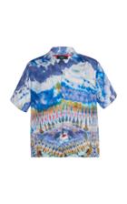 Amiri Tie Dye Silk Top