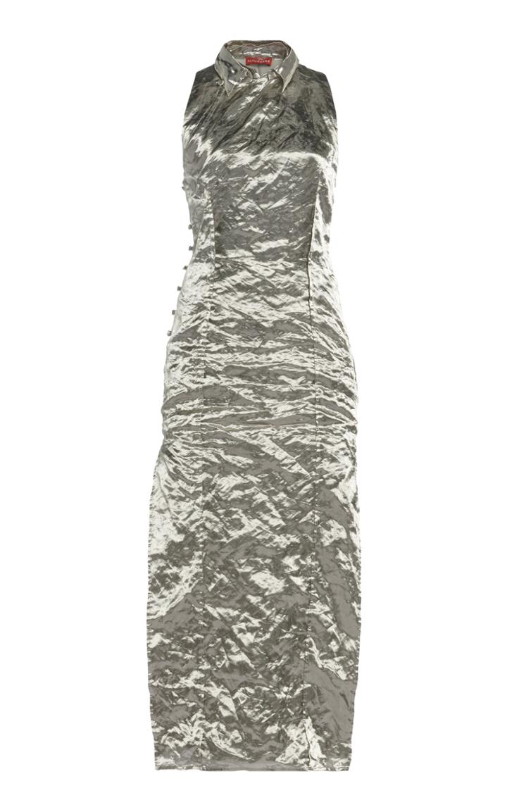 Moda Operandi Altuzarra Jeannette Crushed Velvet Dress