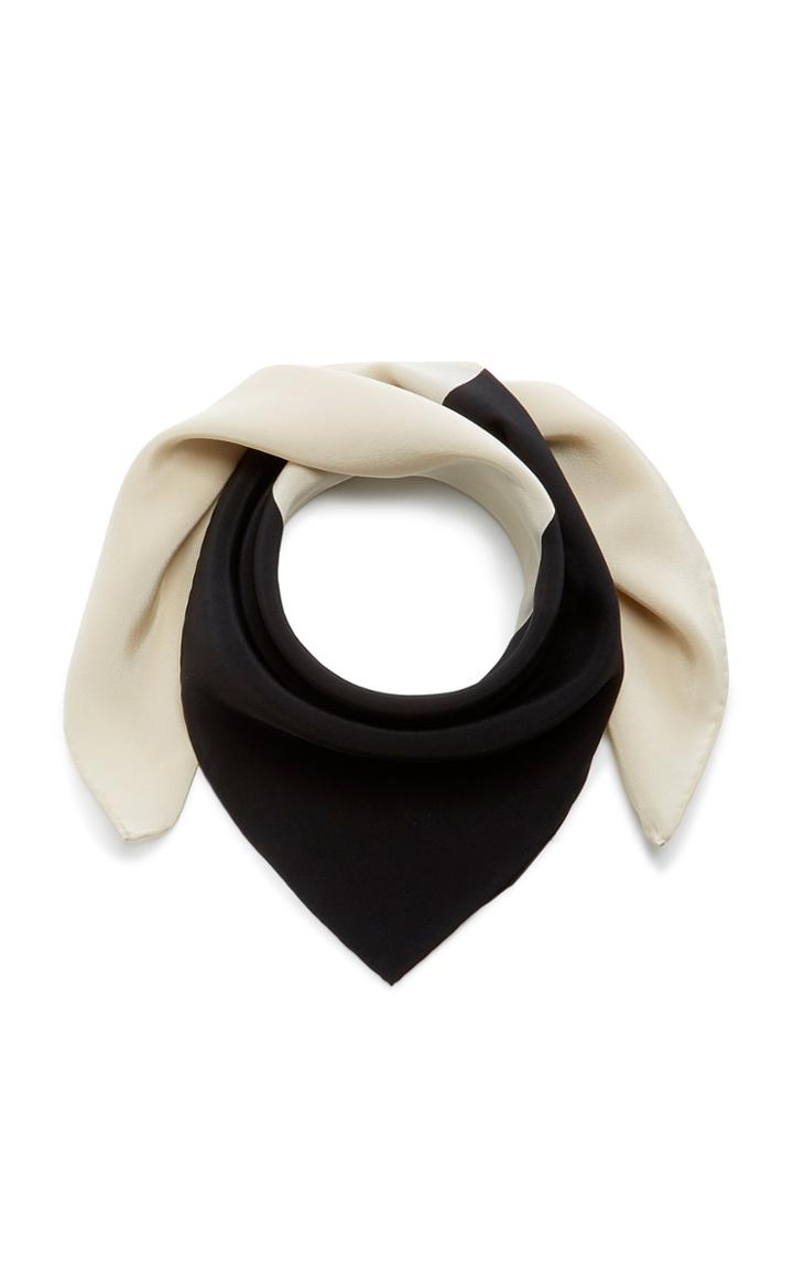 Toteme San Vito Printed Silk-twill Scarf