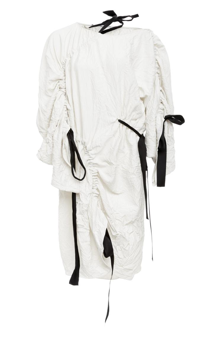 Rosetta Getty Multi-drawstring Shift Dress