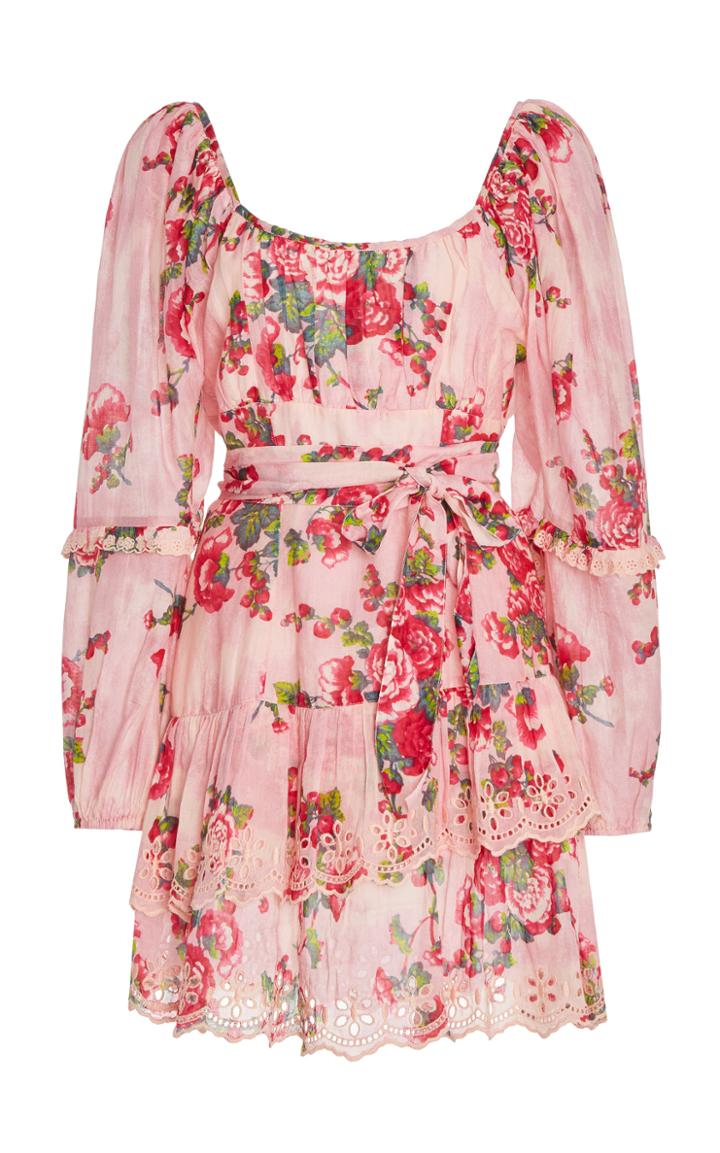 Moda Operandi Loveshackfancy Ambrosia Cotton Mini Dress