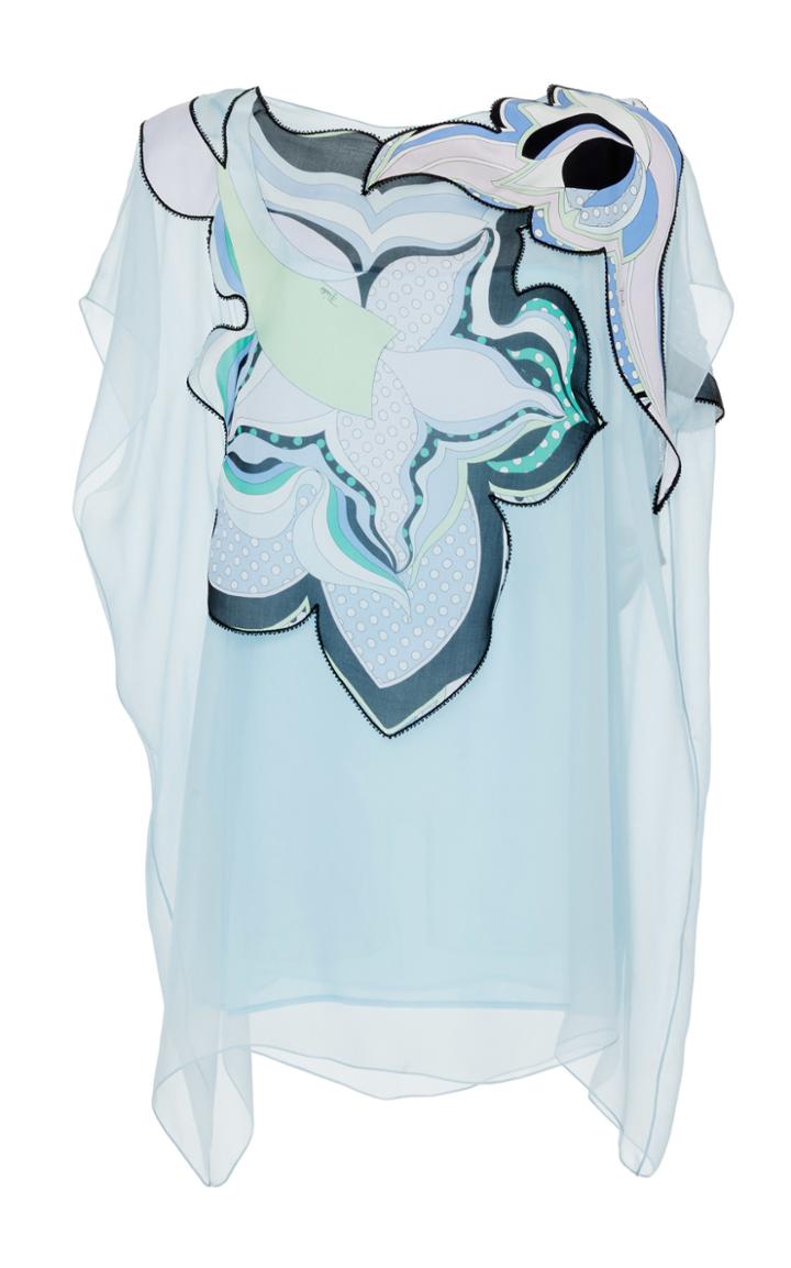 Emilio Pucci Sheer Silk Top