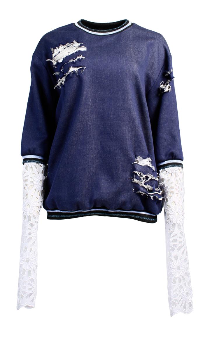 Anouki Distressed Sweatshirt