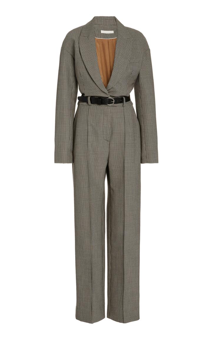 Moda Operandi Jonathan Simkhai Sage Wool-blend Jumpsuit