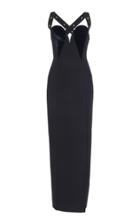 Versace Silk Cady Column Dress
