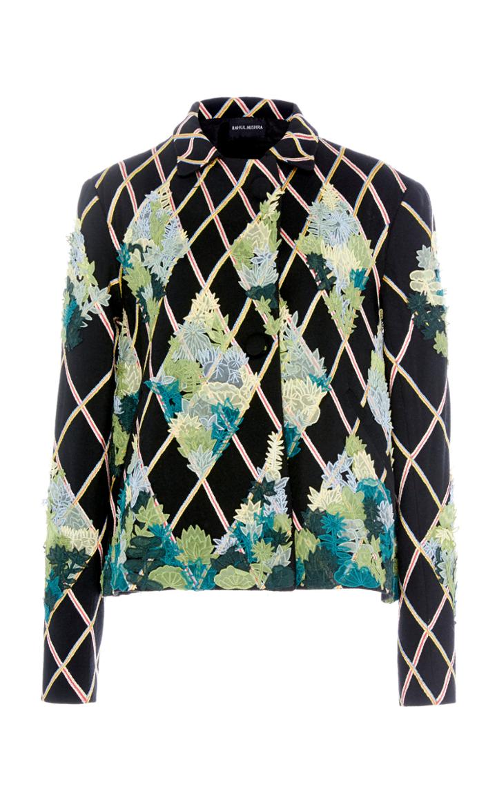 Rahul Mishra Jardin Escarpe Short Jacket