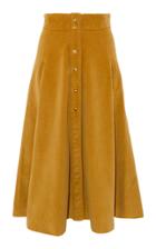 Anna Mason Liv Button Front Midi Skirt