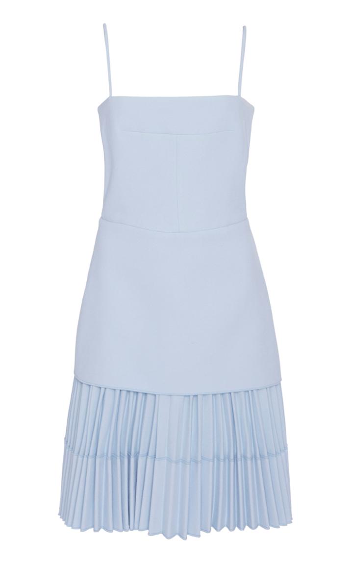 Dion Lee Ellipse Pleated Mini Dress