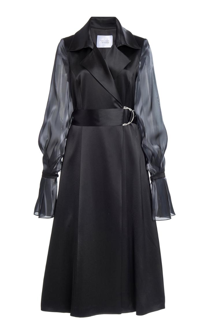 Moda Operandi Galvan Organza Trench Coat