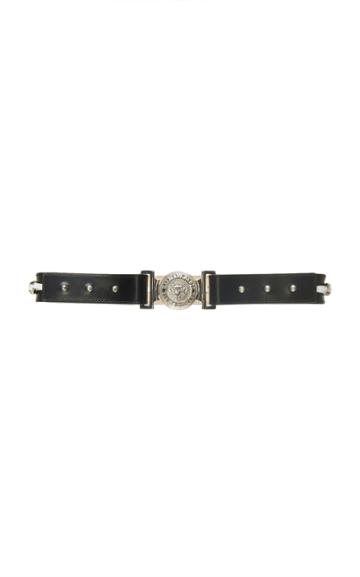 Balmain Coin Cuir Lisse Belt