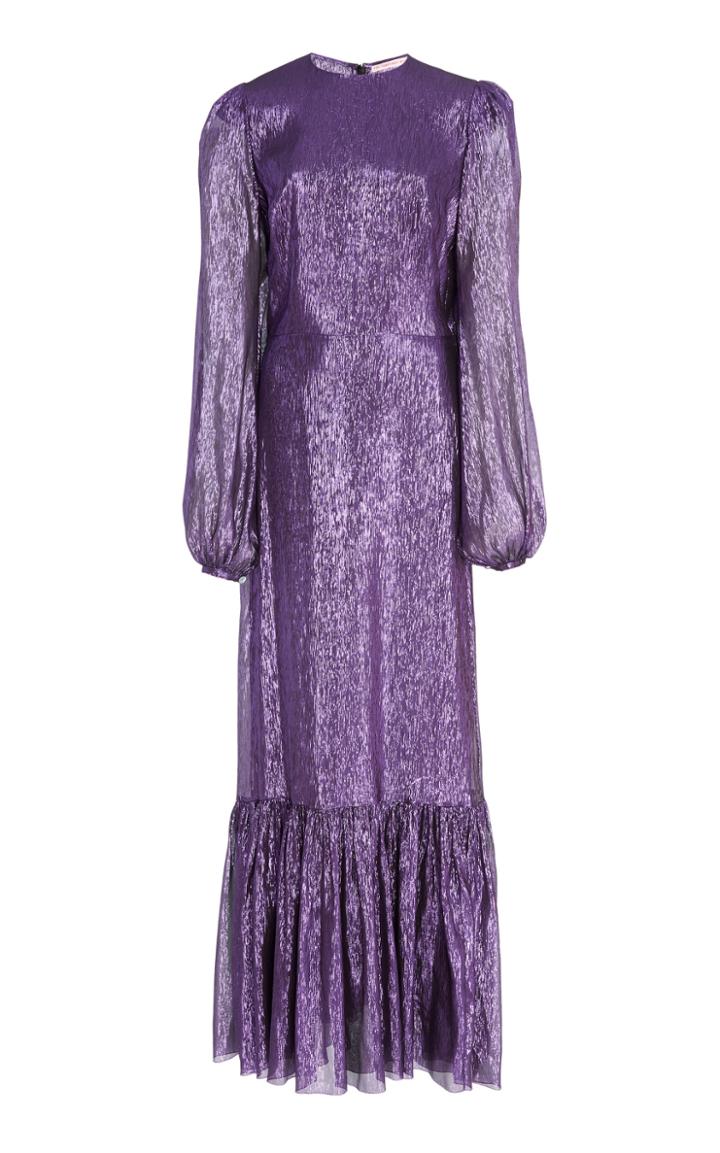 The Vampire's Wife The Belle Metallic Maxi Dress