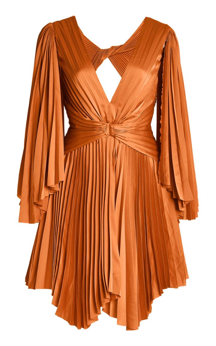 Moda Operandi Acler Addison Plisse Crepe Mini Dress