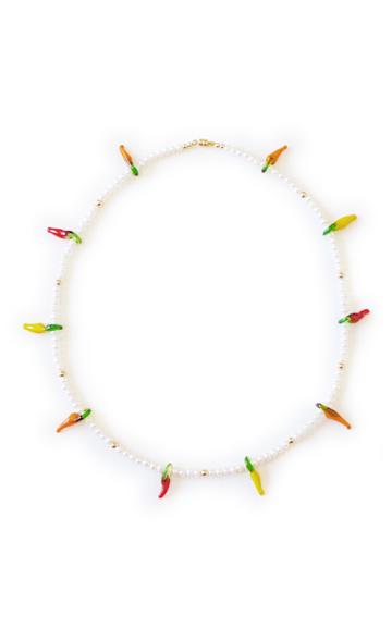 Moda Operandi Liou Summer Hot Chili Necklace
