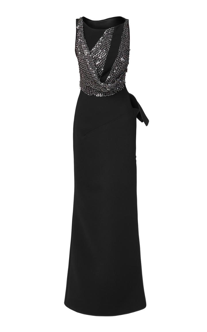 Moda Operandi Maticevski Thrilling Embellished Crepe Gown