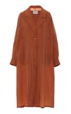Rachel Comey Kilo Oversized Cupro-blend Trench Coat
