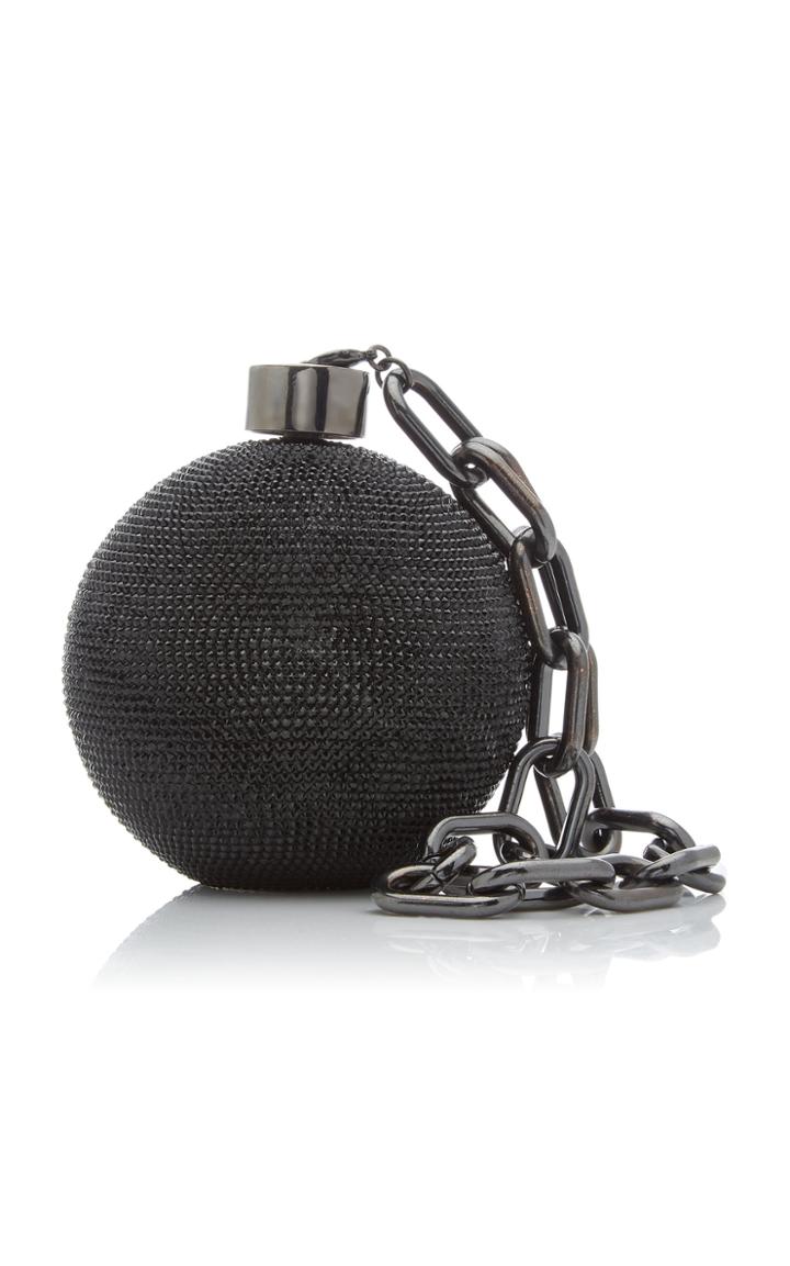 Moda Operandi Judith Leiber Couture Ball & Chain Crystal Novelty Clutch