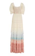 Jonathan Simkhai Mixed-knit Maxi Dress
