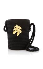 Rebecca De Ravenel M'o Exclusive Straw Tassel Bag