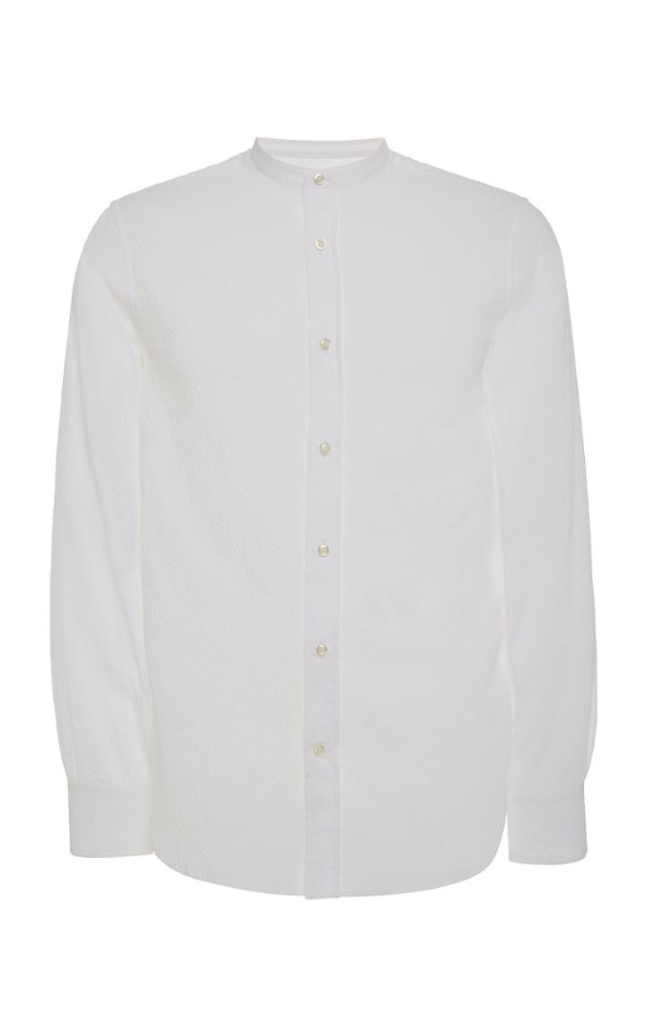 Officine Gnrale Gaspard Seersucker Button Up Shirt