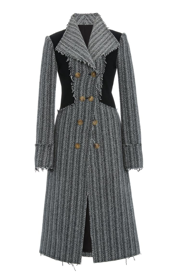 Moda Operandi Tory Burch Frock Double-breasted Twill Coat