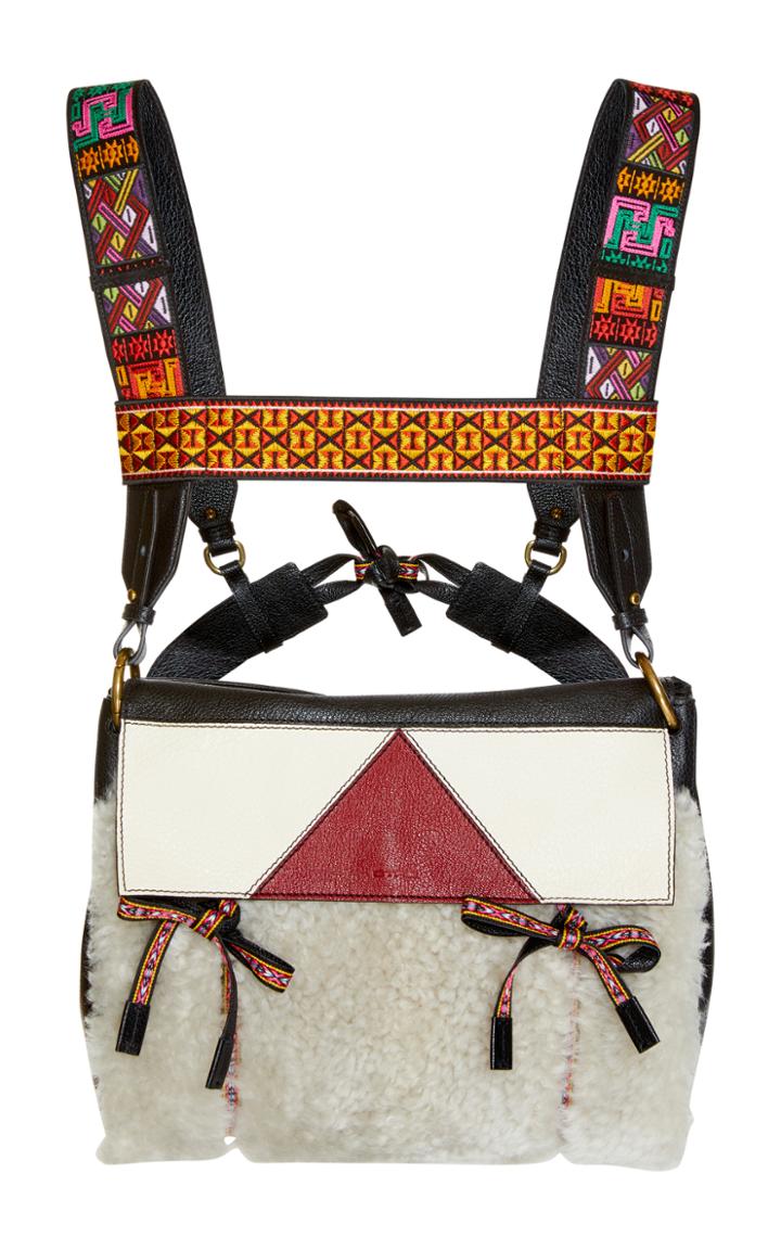Etro Shearling Backpack
