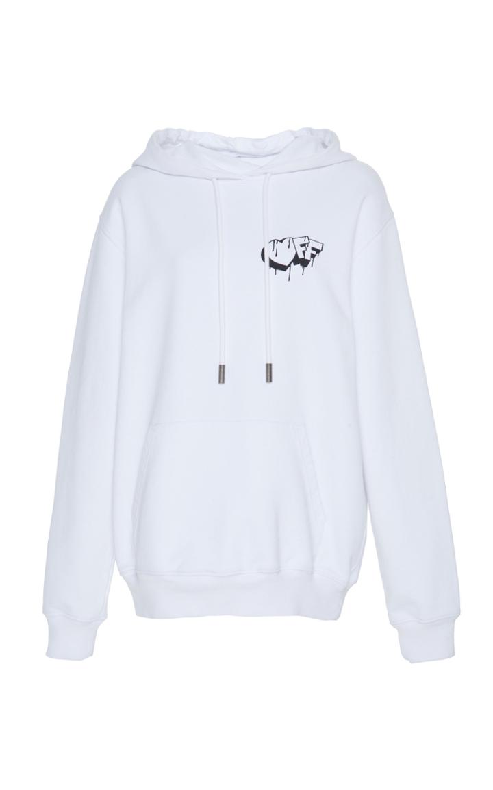 Off-white C/o Virgil Abloh Markers Knit Hoodie