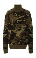 Michael Kors Collection Camo Turtleneck