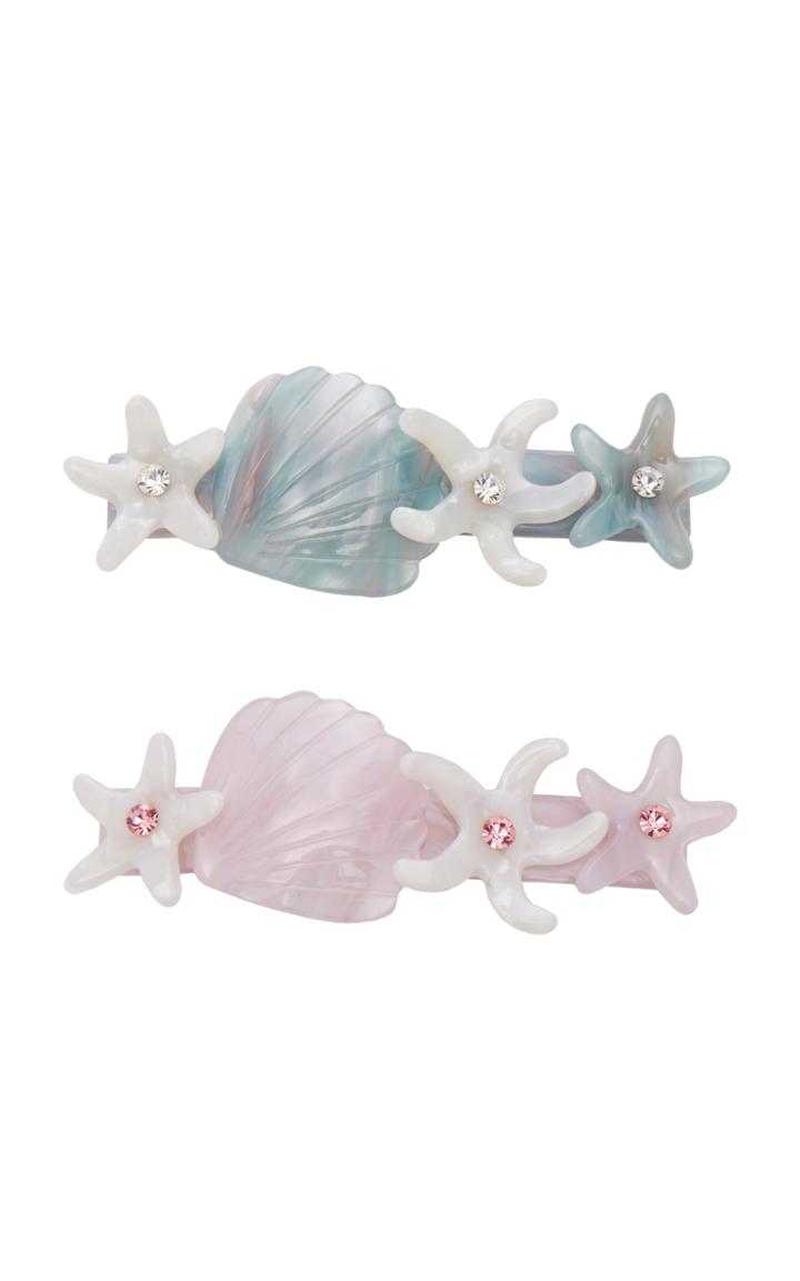 Margherita Lucia Set Of Two Barrettes