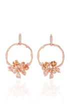 Anabela Chan M'o Exclusive Rose Orchard Hoop Earrings