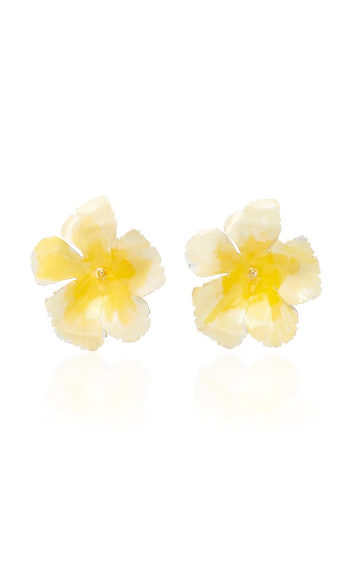 Jennifer Behr Buttercup Brass Earrings