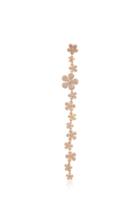Colette Jewelry Alejandra 18k Rose Gold And Diamond Single Drop Earring