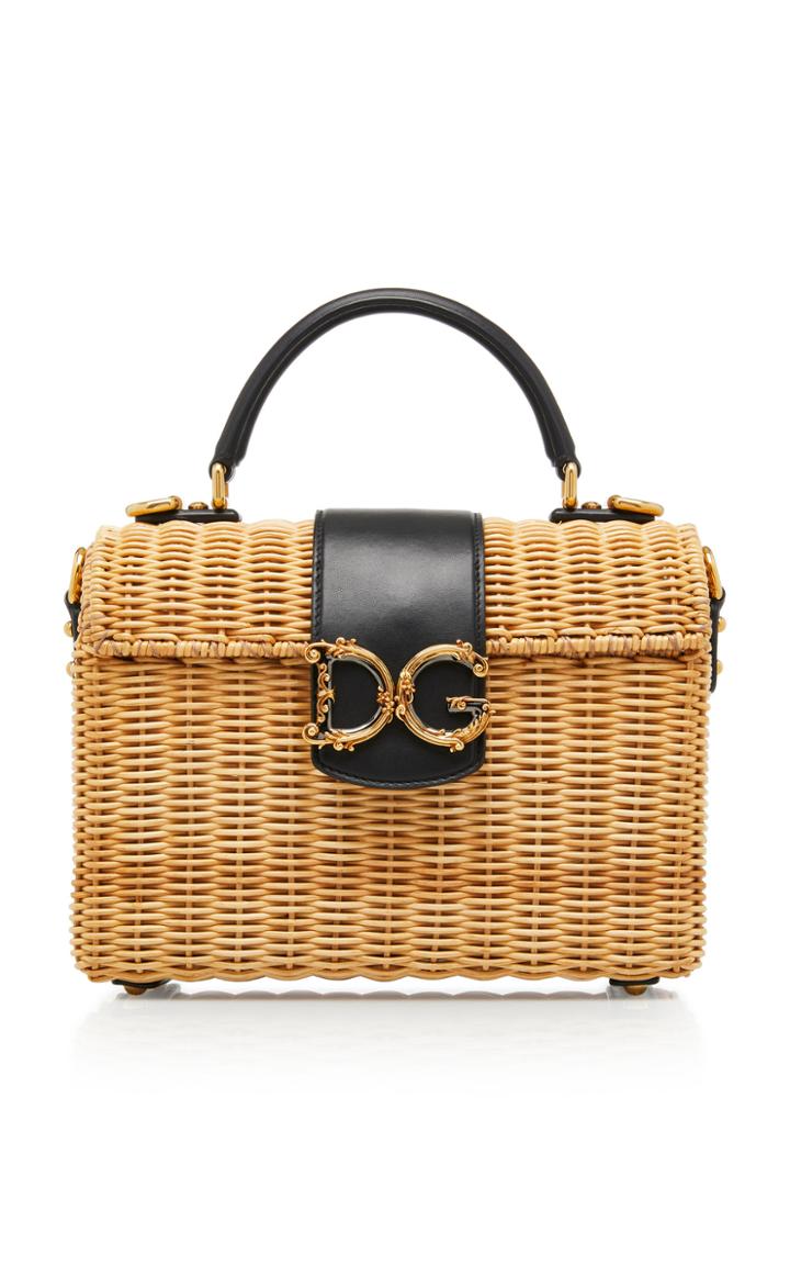 Dolce & Gabbana Wicker Bag