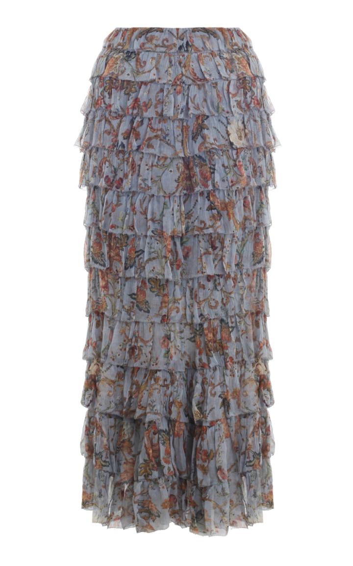 Zimmermann Painted Heart Ra Ra Skirt