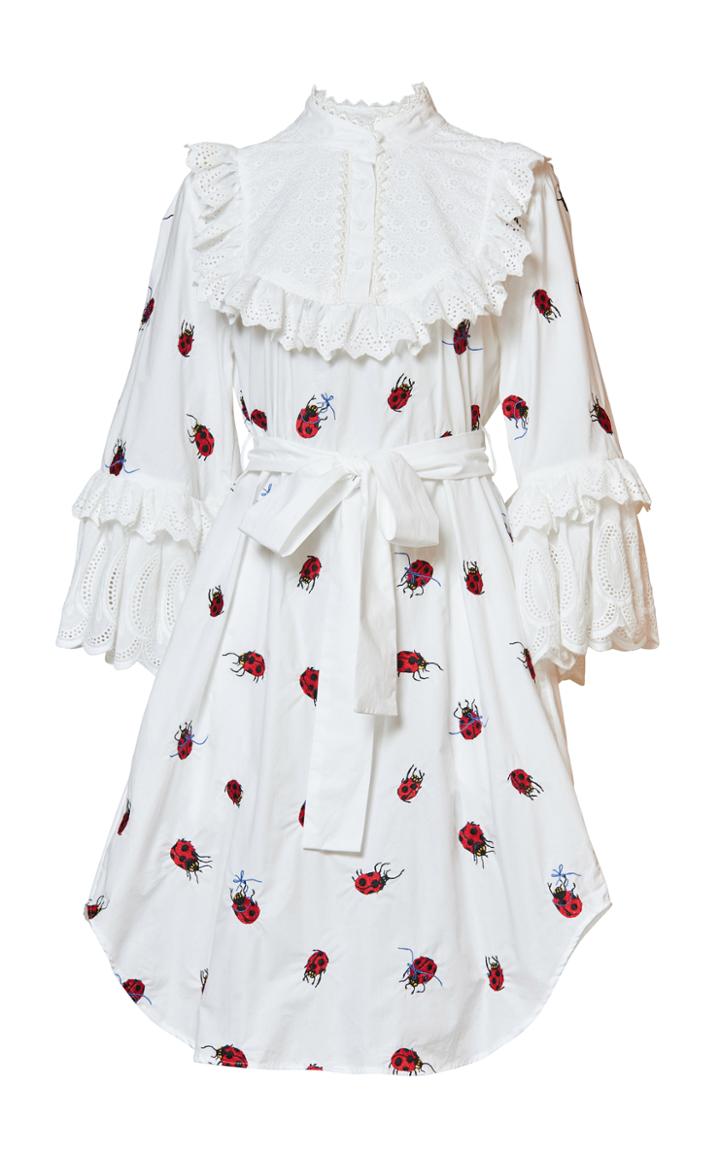 Romance Was Born Sisterhood Broderie Shirt Dress