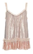 Needle & Thread Gloss Sequin Cami Top