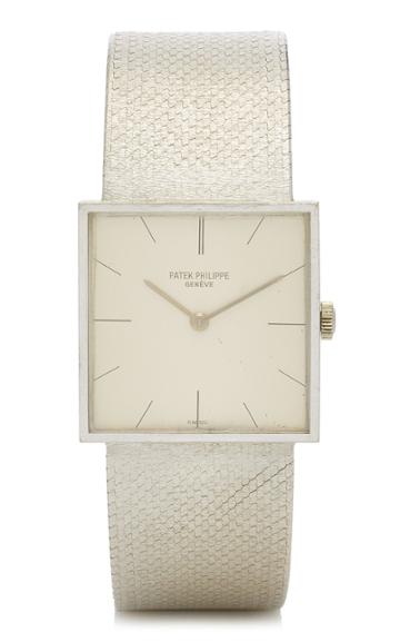 Vintage Patek Philippe 18k White Gold Men's Watch