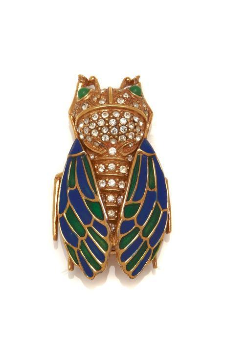 Preorder Carole Tanenbaum Carole Tanenbaum 1950's Signed Ciner Bug Pin