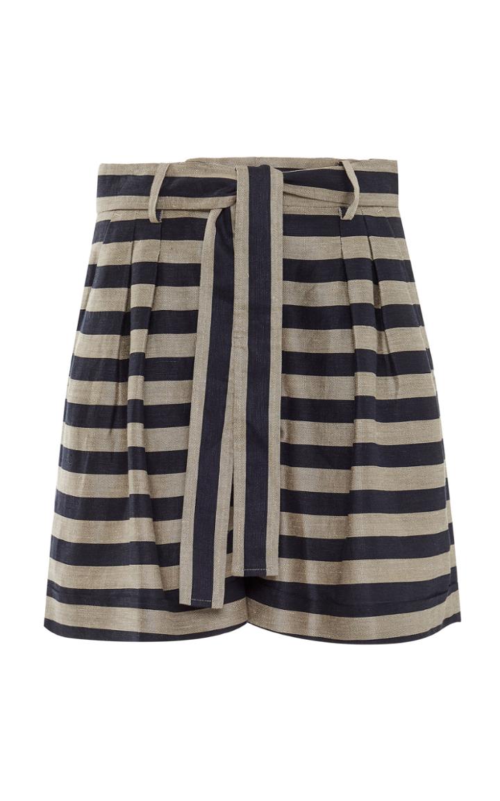 Rebecca Vallance Nautique Belted Shorts
