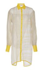 Rahul Mishra Zinnia Sheer Shirt